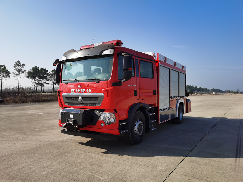 豪沃單橋搶險救援車(chē)